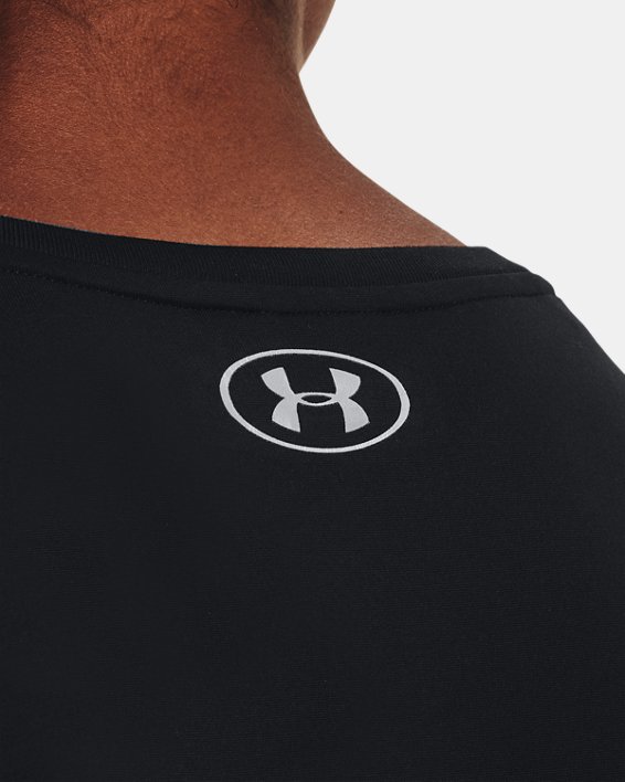 Damen UA Tech™ T-Shirt, Black, pdpMainDesktop image number 3